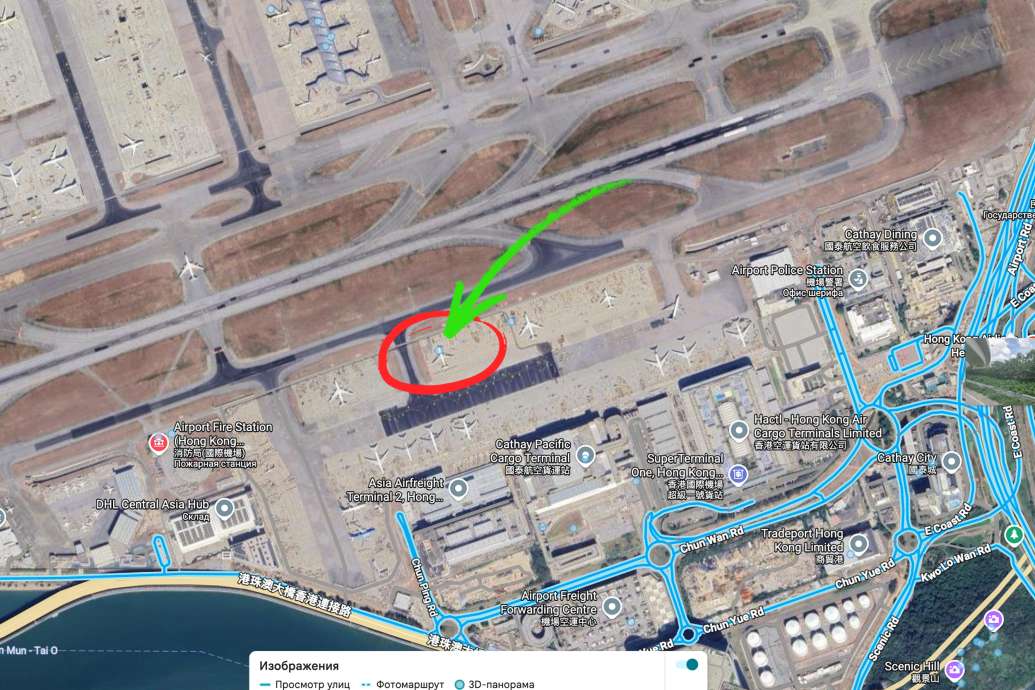 Точка с подходящей панорамой