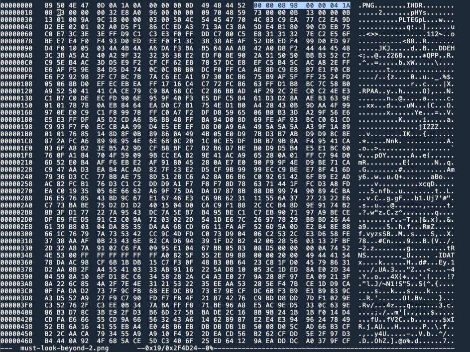 Наше фото в hexedit